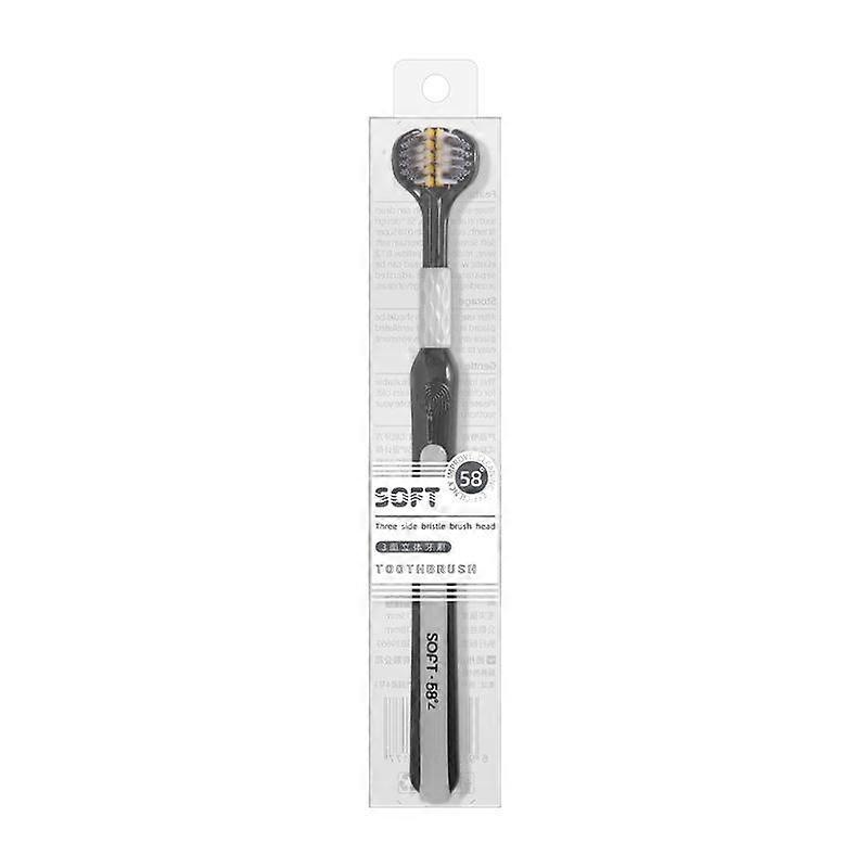 Three Sided Soft Hair Tooth Toothbrush Adult Toothbrush Ultra Fine Soft Bristle Oral Care Teeth Brush For Oral Health Clean