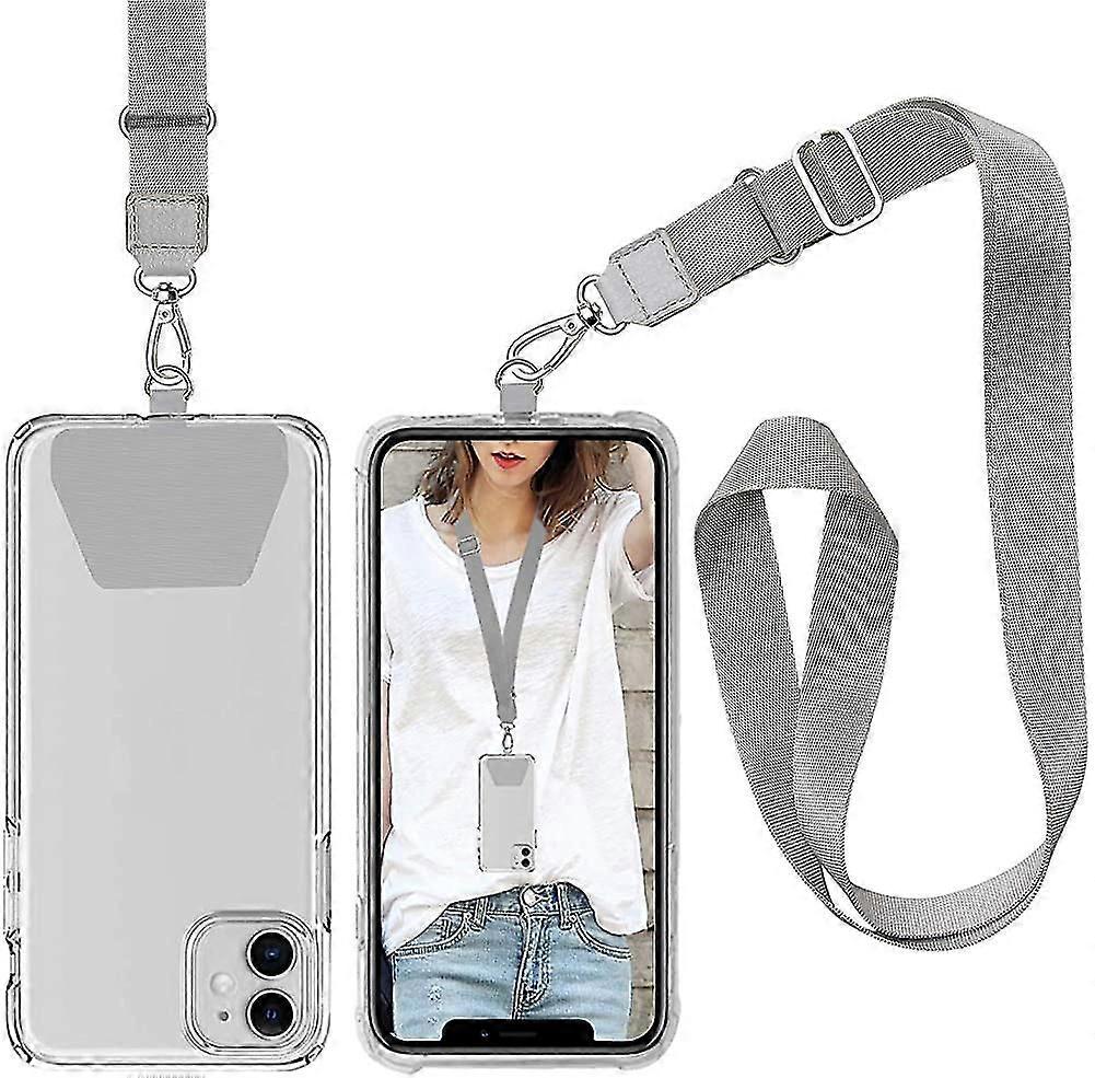 Cell Phone Lanyard Strap Adjustable Neckstrap Universal Compatible With Iphone