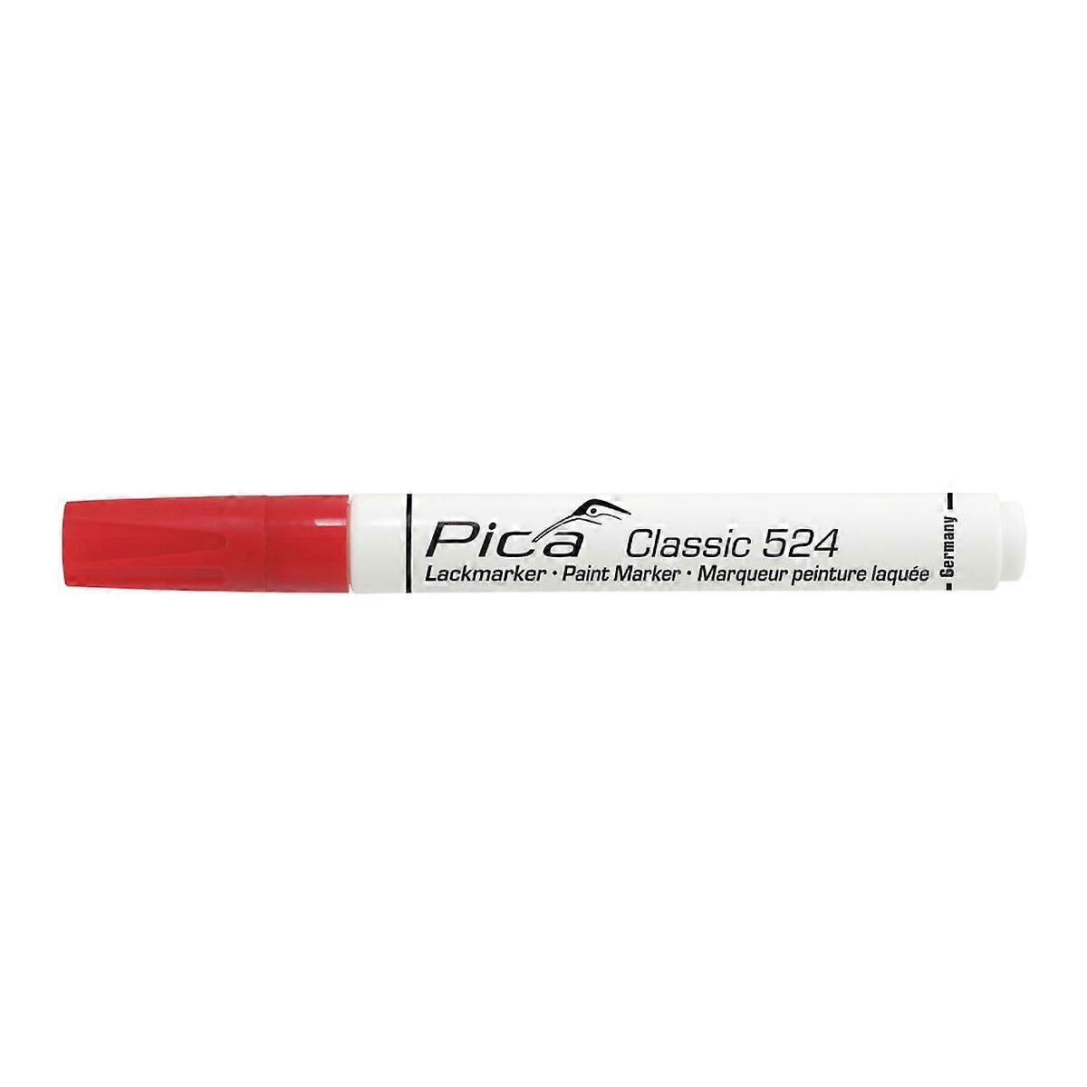 Μόνιμος μαρκαδόρος Pica Classic Red