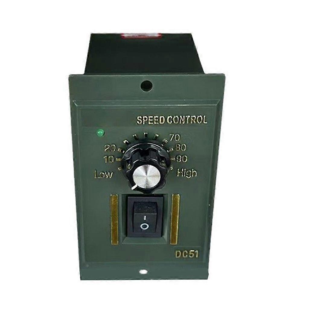 Efficient AC220V Stepless Motor Speed Controller 50/60HZ DC51 Panel Type Mount