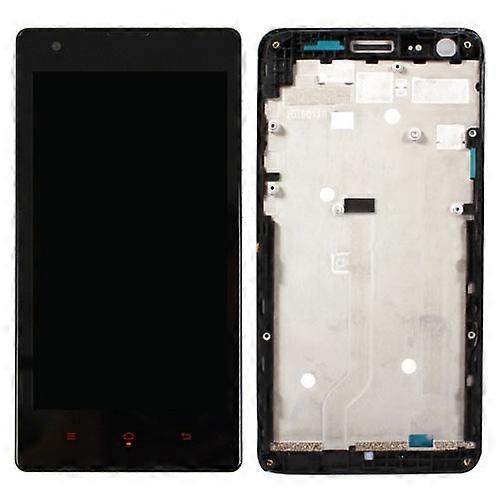 Front Housing Screen Frame Bezel for Xiaomi Redmi 3G Version(Black)