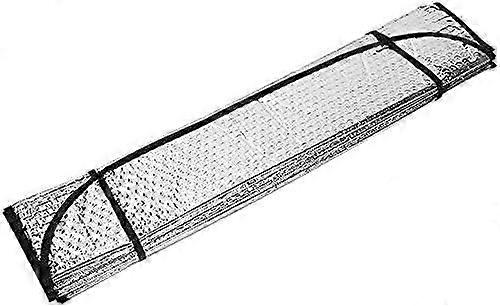 130 x 60 cm Universal Car Front Sun Shade Foldable with 2 Suction Cups