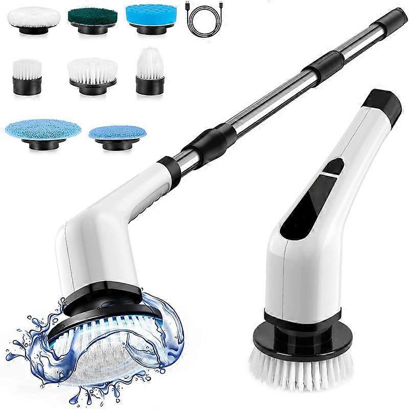Multi-function Electric Spin Scrubber for Cleaning Shower