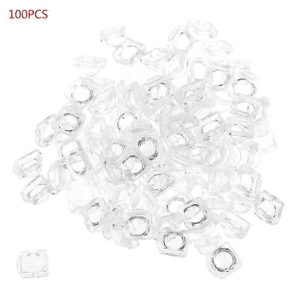 100PCS Lens for 5050 LED WS2812 APA102 WS2811 SK6812 30 60 140 Degree Angle Lens