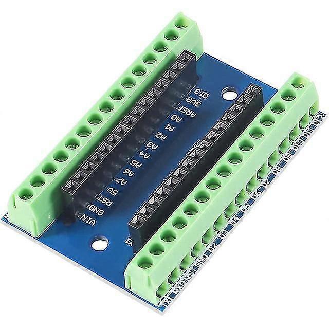 Nano Terminal Adapter Shield Expansion Board Kompatibel mit Arduino Nano V3.0 Avr Atmega328p-au Modul