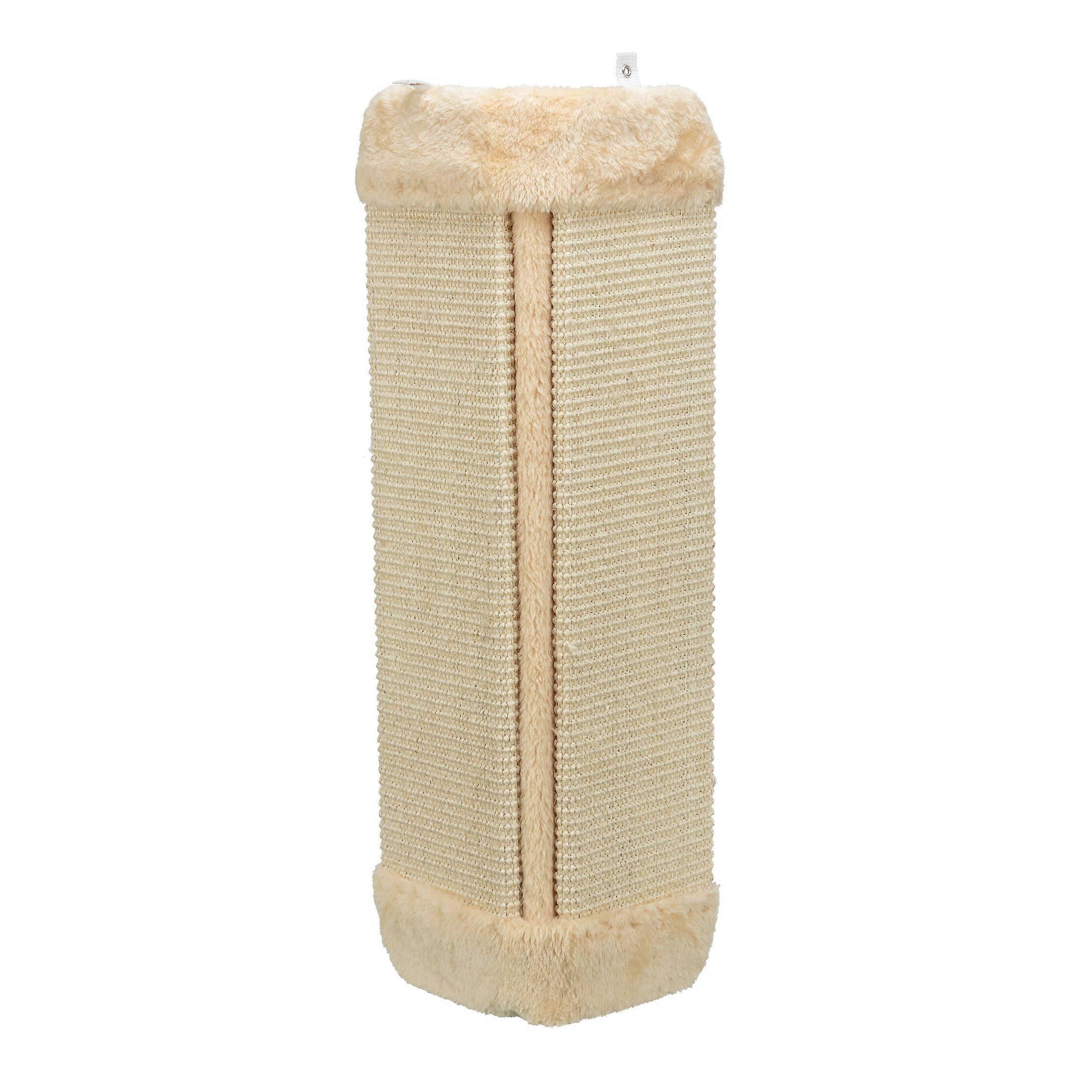 Vertical Cat Scratching Board, Durable Construction, Suitable For All Cats, Natural Color, One Size