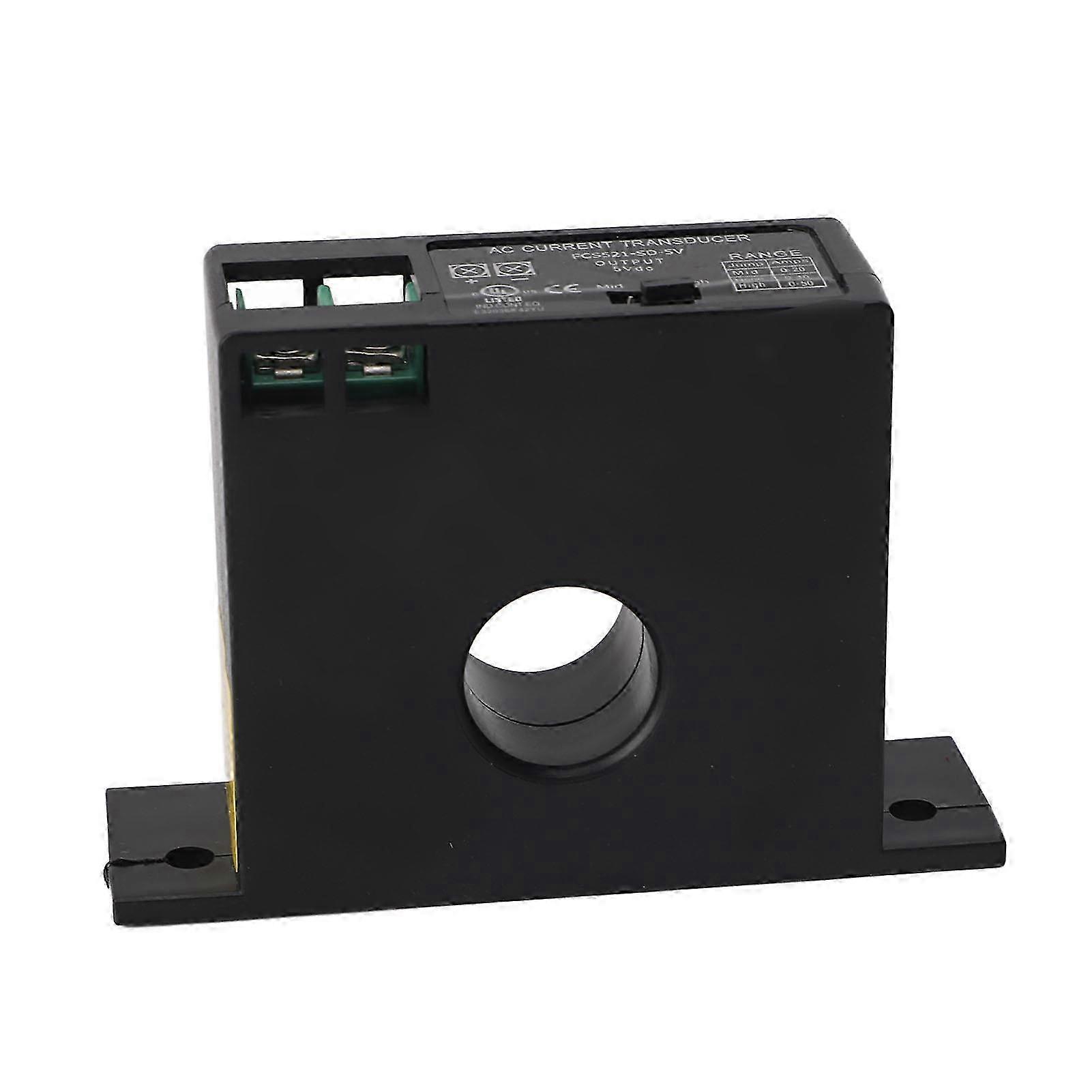 Transmisor de sensor de corriente de 4 a 20 mA Convertidor de corriente de alta precisión para sistema de control automático 0 a 5 a 10V f74