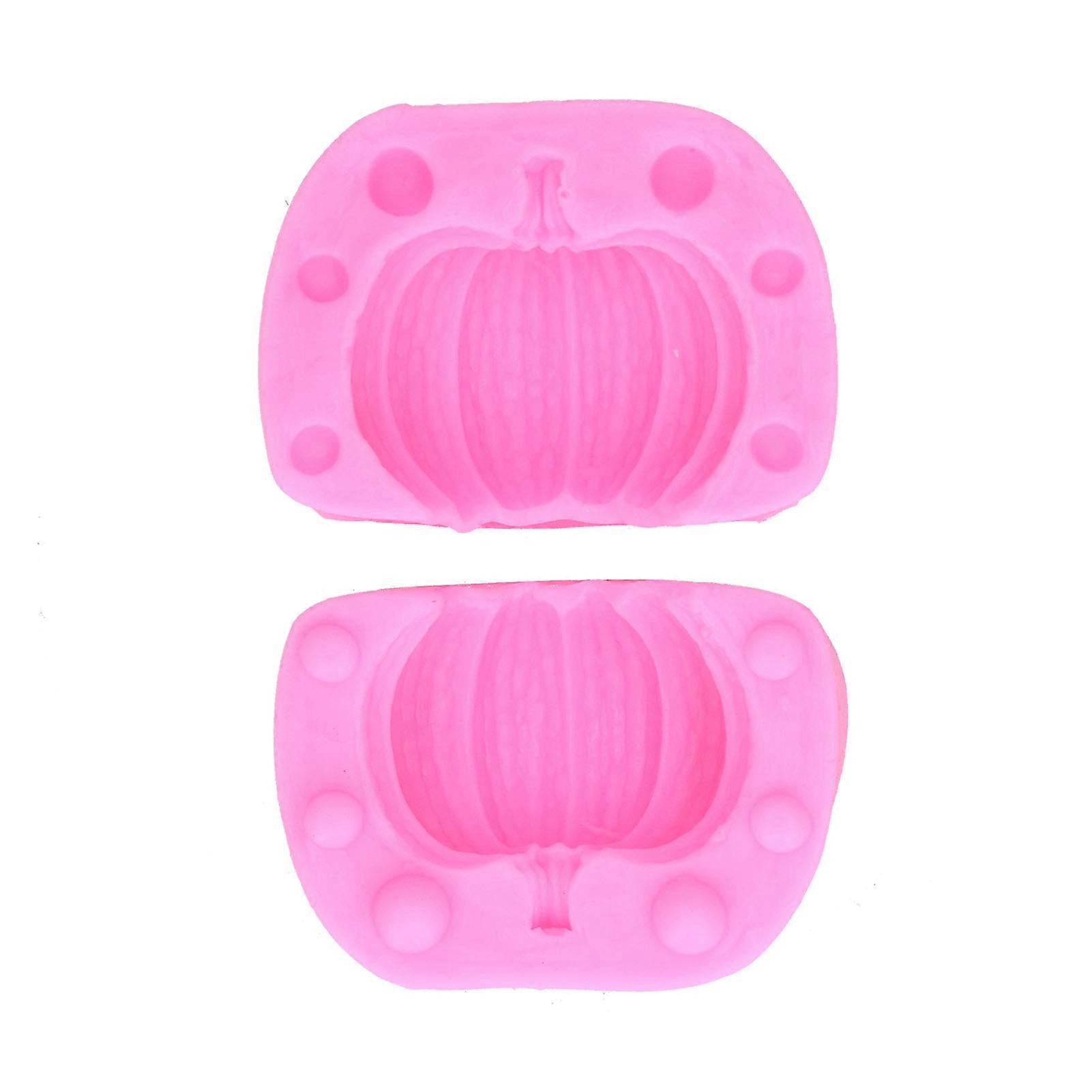 Silicone Mold Cartoon Pumpkin-Shaped, Reusable Baking Tool For Pudding, Ice Cream, Cake And Handmade Soap