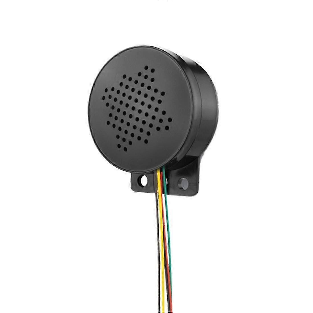 12-24V Car Start Voice Custom 4-Channel Trigger Speaker Voice Prompter Sound Alarm Reverse Siren Bu-Yvan