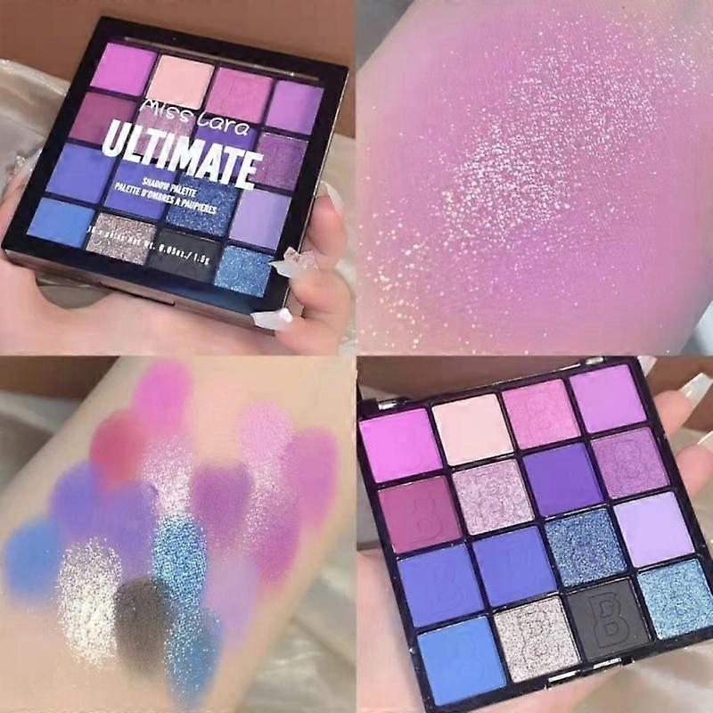 Palette Pearly Eyeshadow Glitter Earth Color Eyeshadows Shiny Eye Shadow
