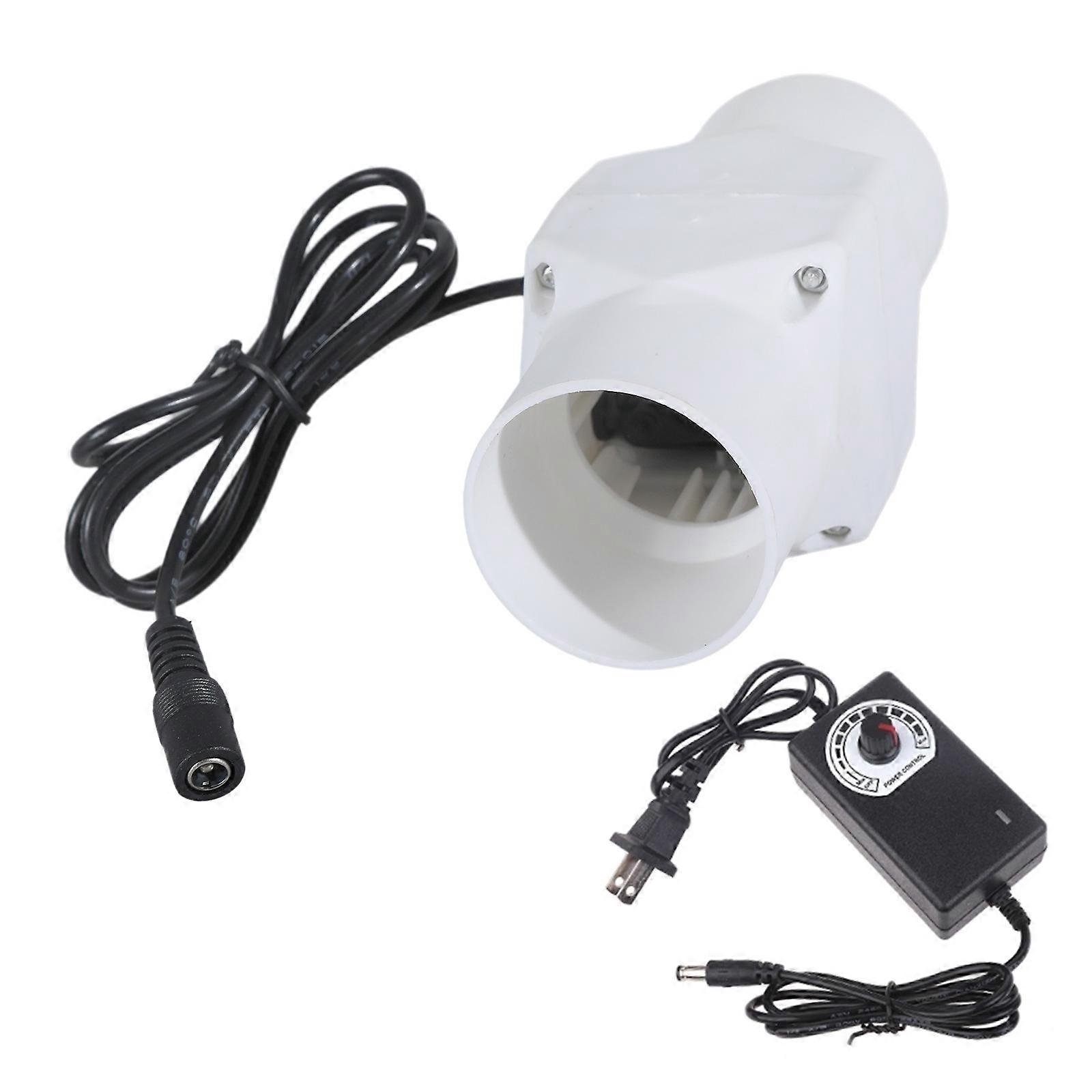 Quiet Operation Inlines Pipe Fan, 58m³/h Airflow for Kitchens and Workshops for 20/25/32/40/46mm Openings