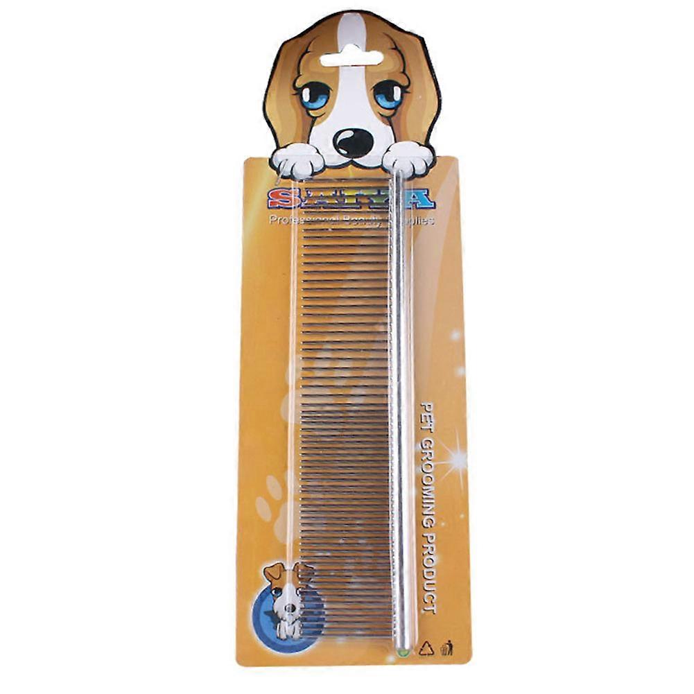 Stainless Steel Pet Grooming Comb