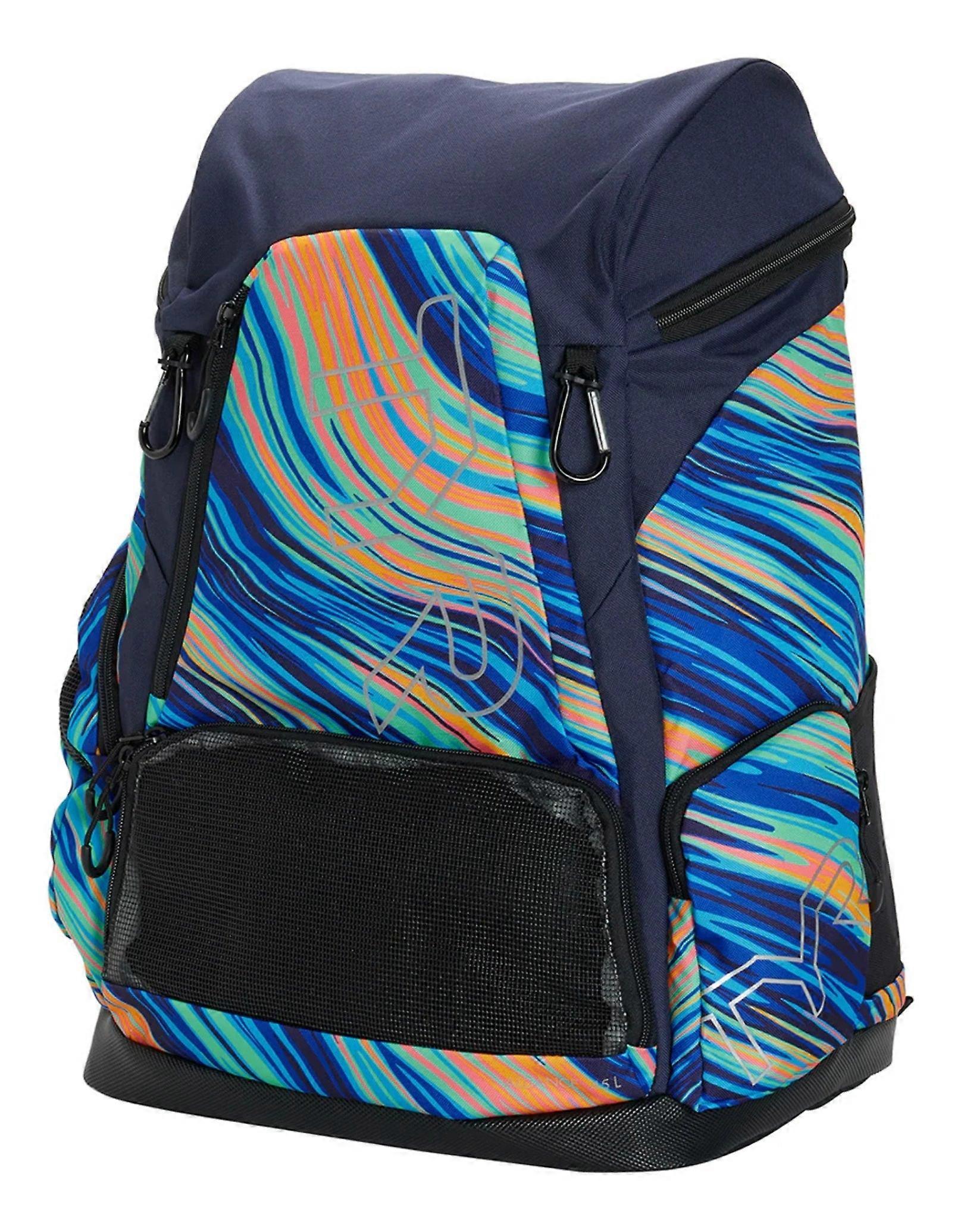 Zaino TYR Alliance Riptidal 45L in edizione limitata - Verde acqua/Arancione