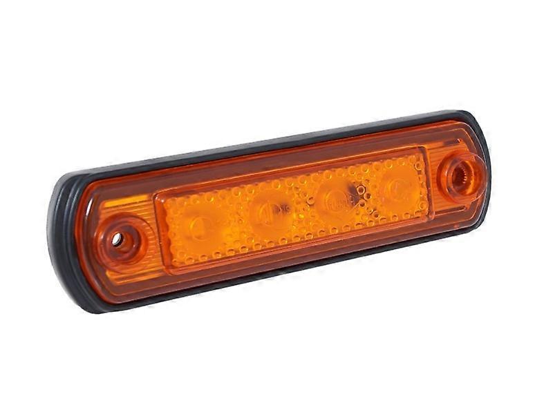 Lámpara de posición LED, 12/24V, naranja