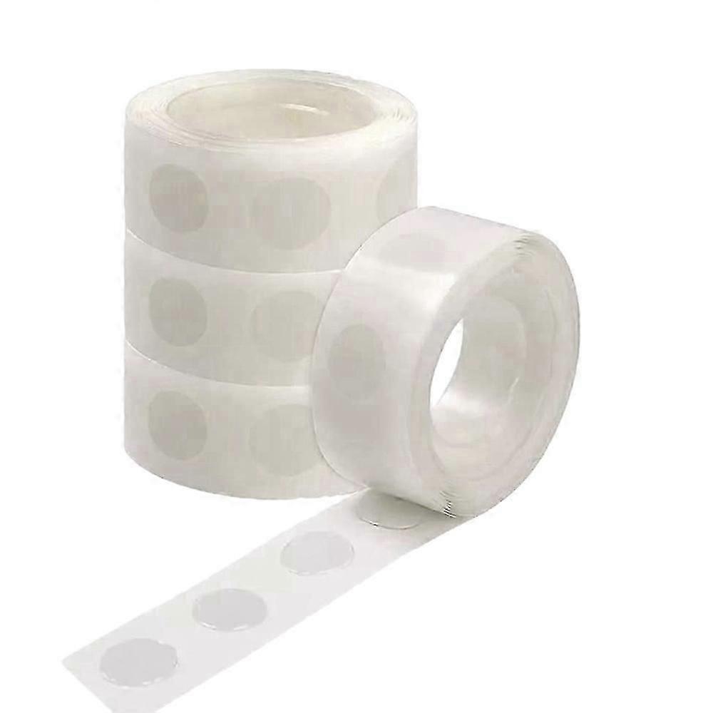 4 Rolls Glue Point Balloon Glue Removable Adhesive Dots Double Sided Dots of Glue Tape for Balloons JP