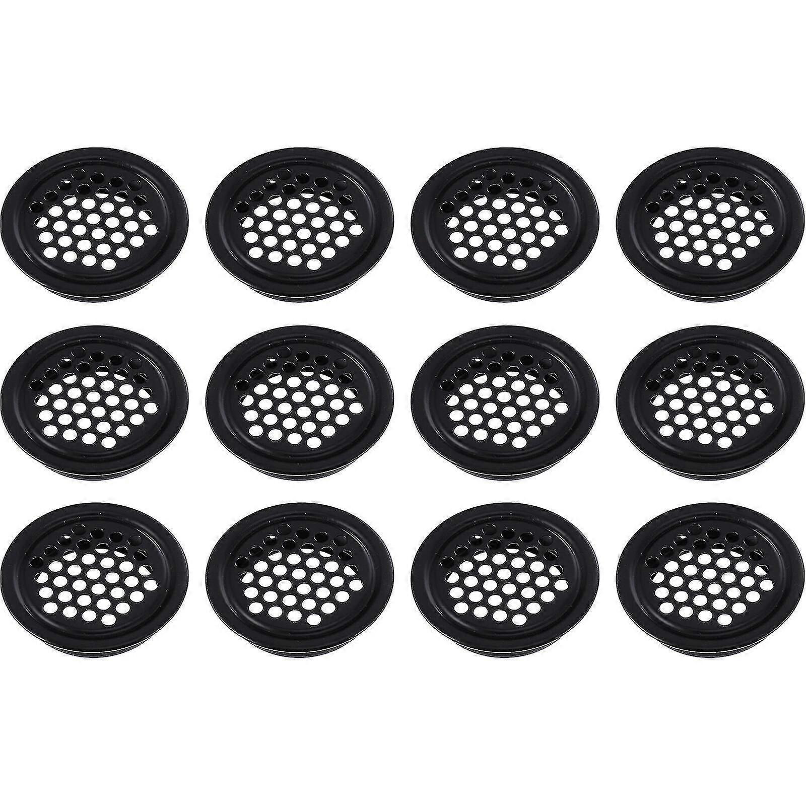 20 Pcs Vent Cover Flat Vents Round Ventilation Device Stainless Air Vent Hole