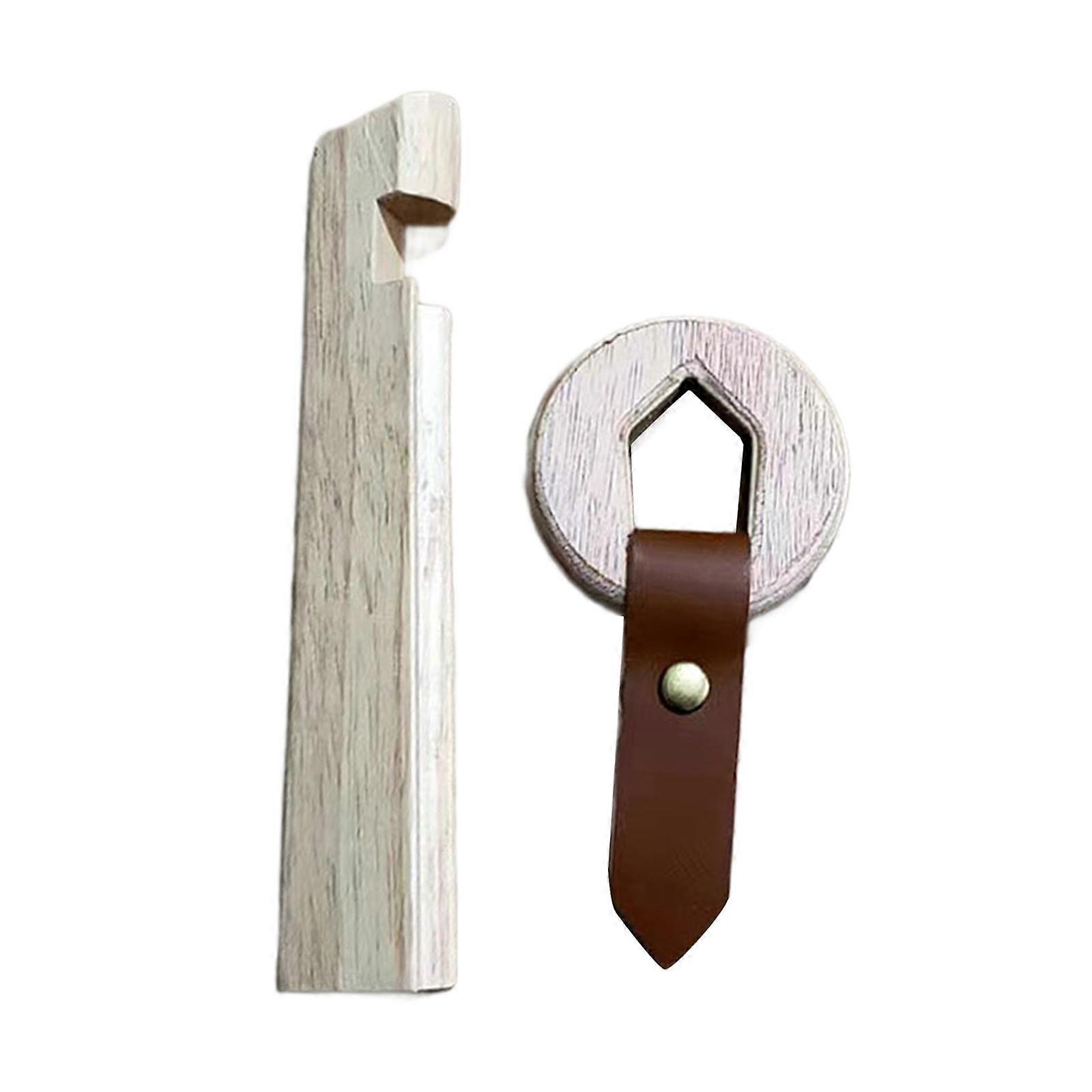 Durability Wood Pool Corrector Stick Billiards Pool Cue Tip Trimmer Repair Tool for Enthusiasts and Professionals Alike  Log Color