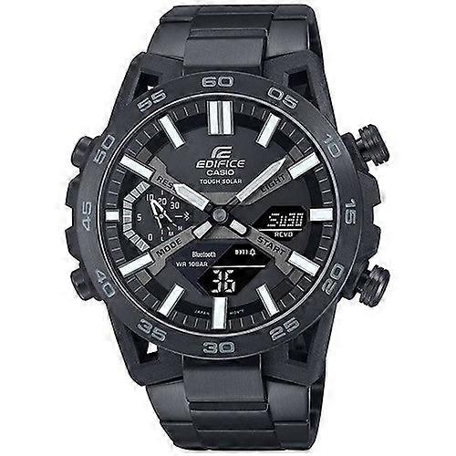 Casio Edifice Ecb-2000dc-1bef Men's Solar-powered Bluetooth Chronograph Watch