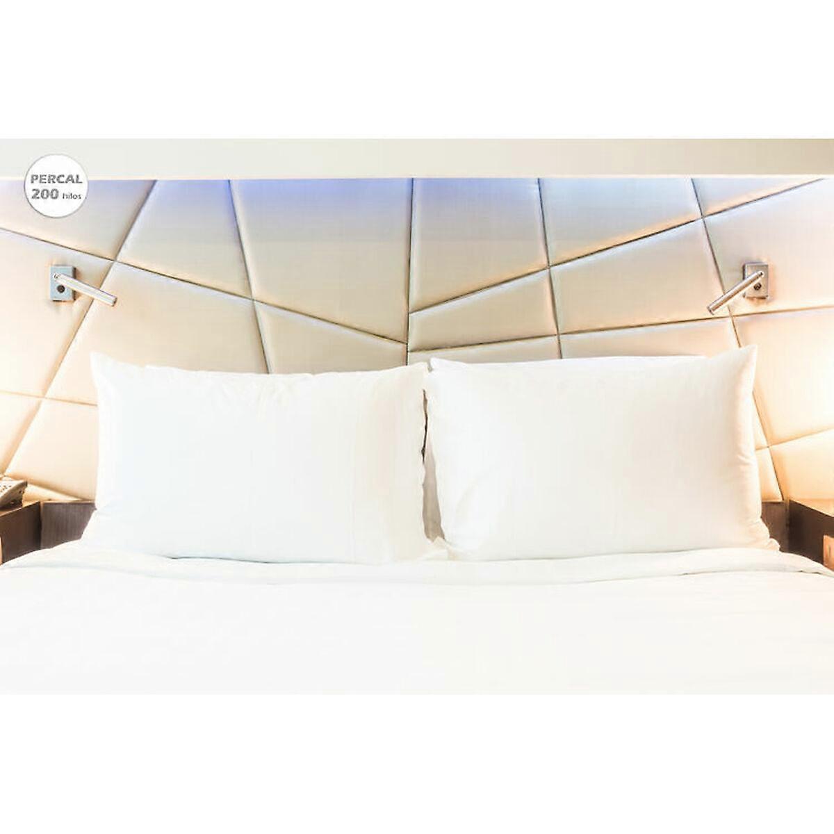 Hosteline IRIS PREMIUM White Pillowcase Single Mattress 200 threads