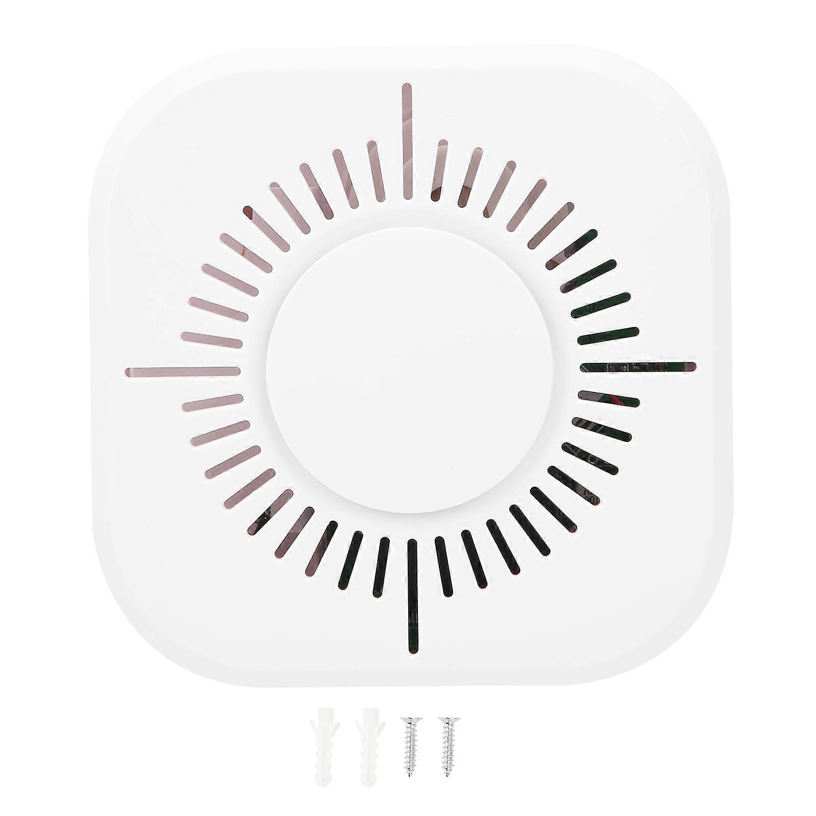 WiFi Smoke Detector: 360° Detection, Loud 85dB Alarm, Long Battery Life, Home Security