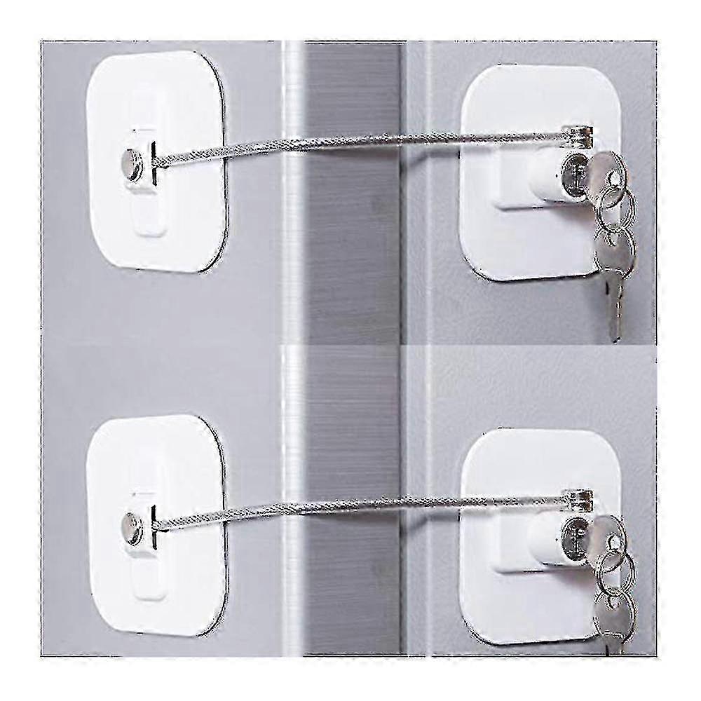 Keyed Mini Fridge & Cabinet Door Lock for Adults