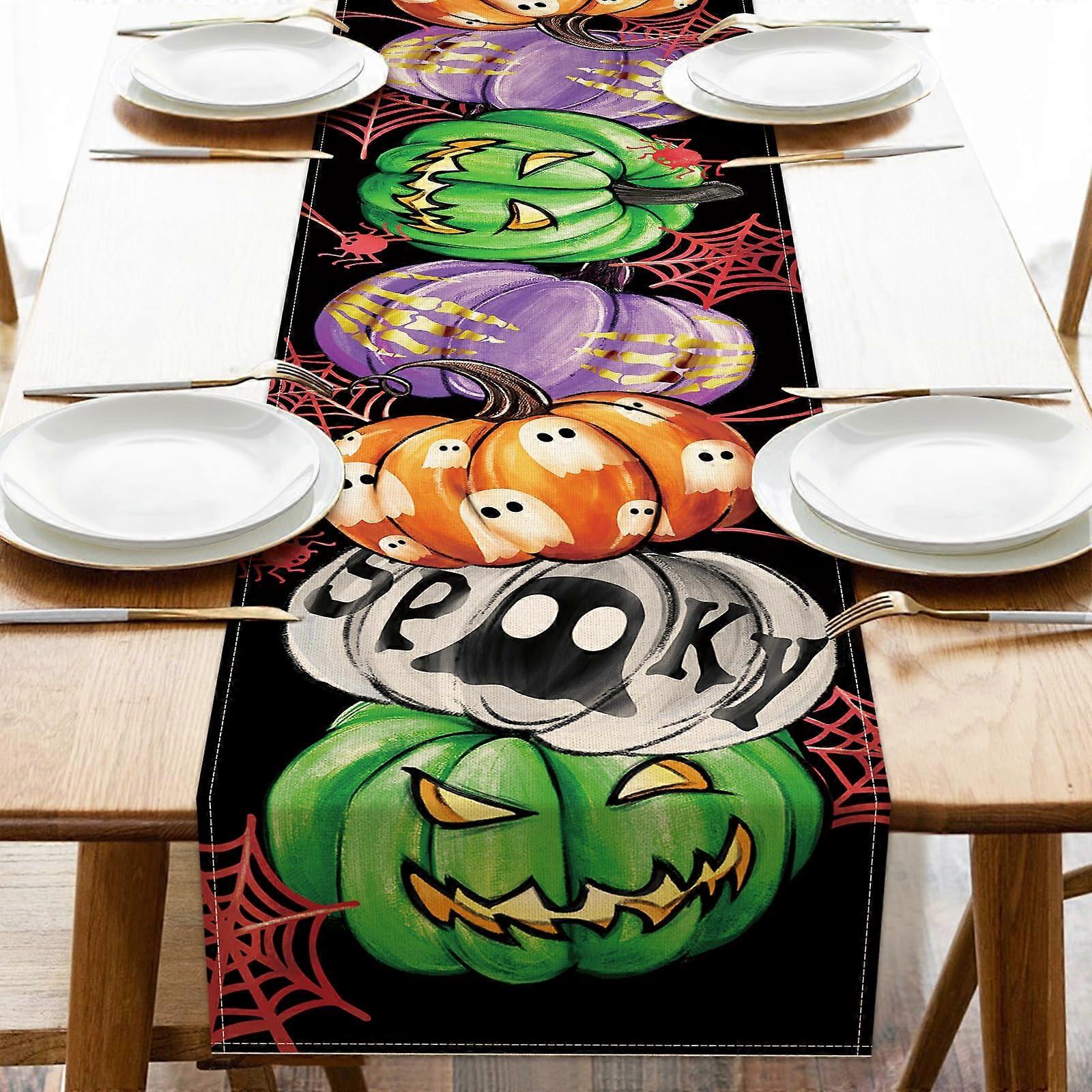 Colorful Table Runner for Kitchen Dining Table Decoration 13 x 90 Inch