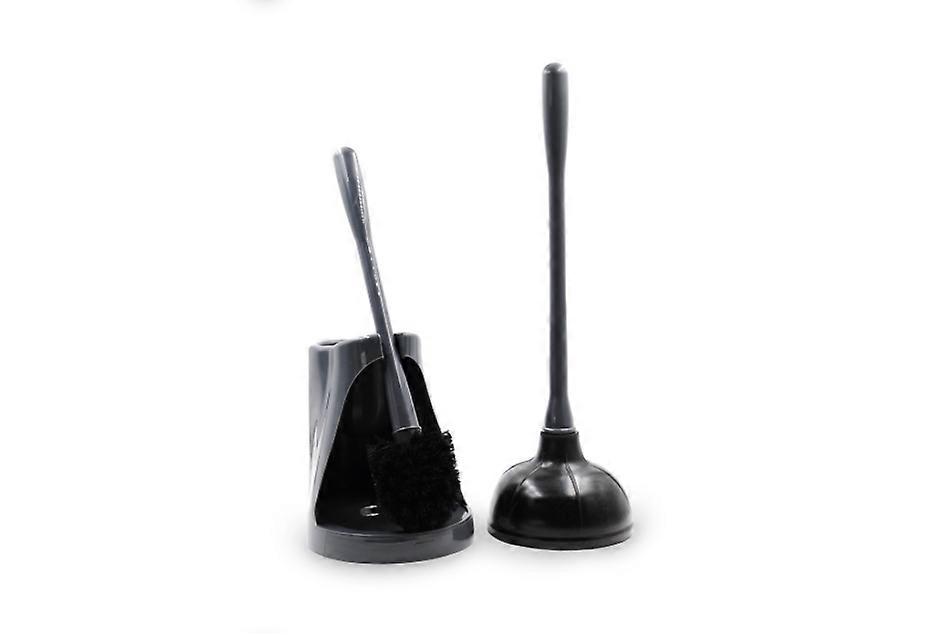 TOILET PLUNGER & BRUSH COMBO SET