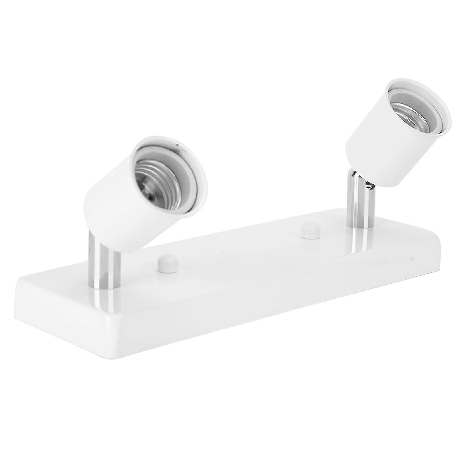 Elegant E27 Lamp Holder with Rectangular Turning Base DIY Accessories for Ceiling Wall Lamp