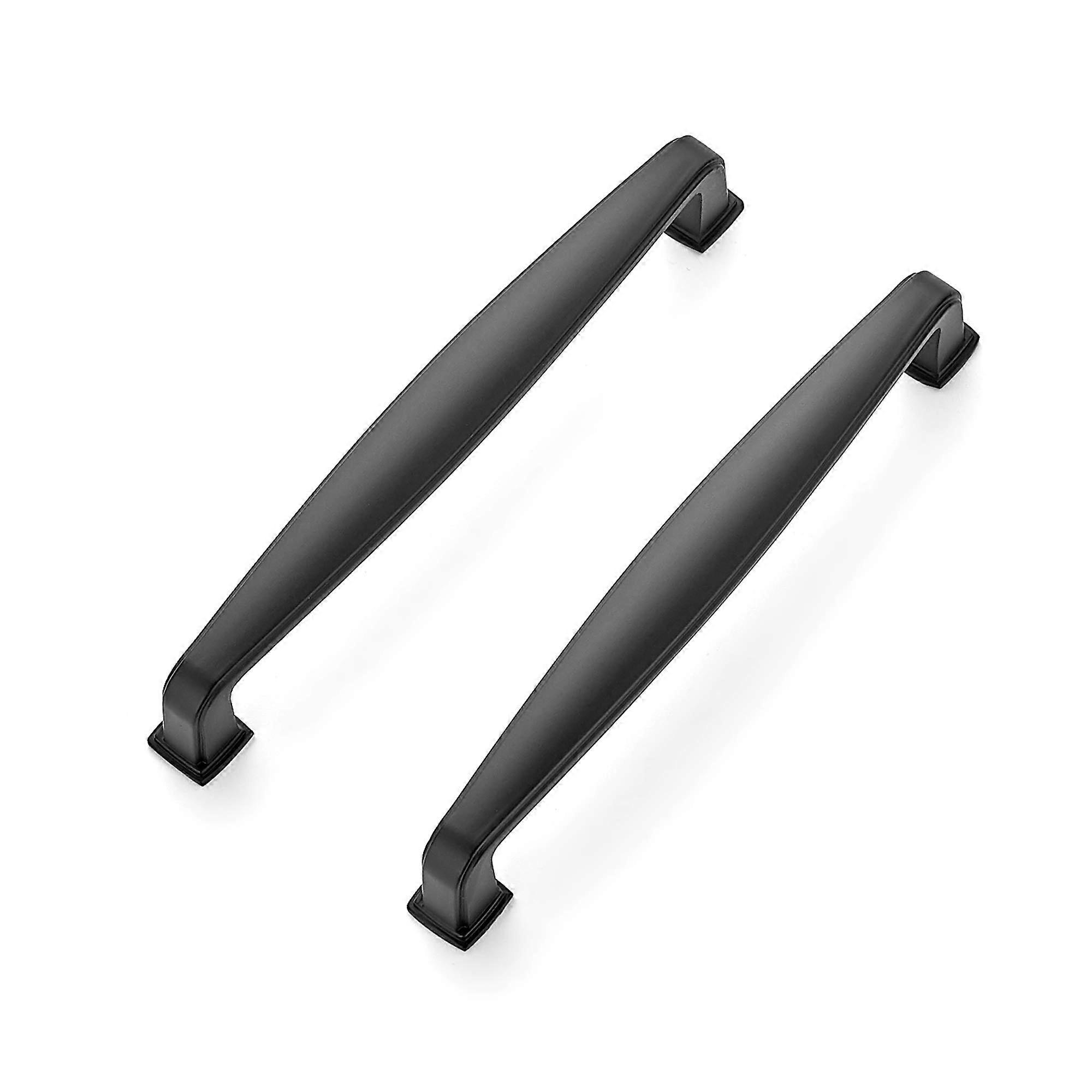 30 Pack Solid 5 Inch Cabinet Handles Matte Black Pulls for Kitchen Drawers and Cabinets - Hardware for Cupboards
