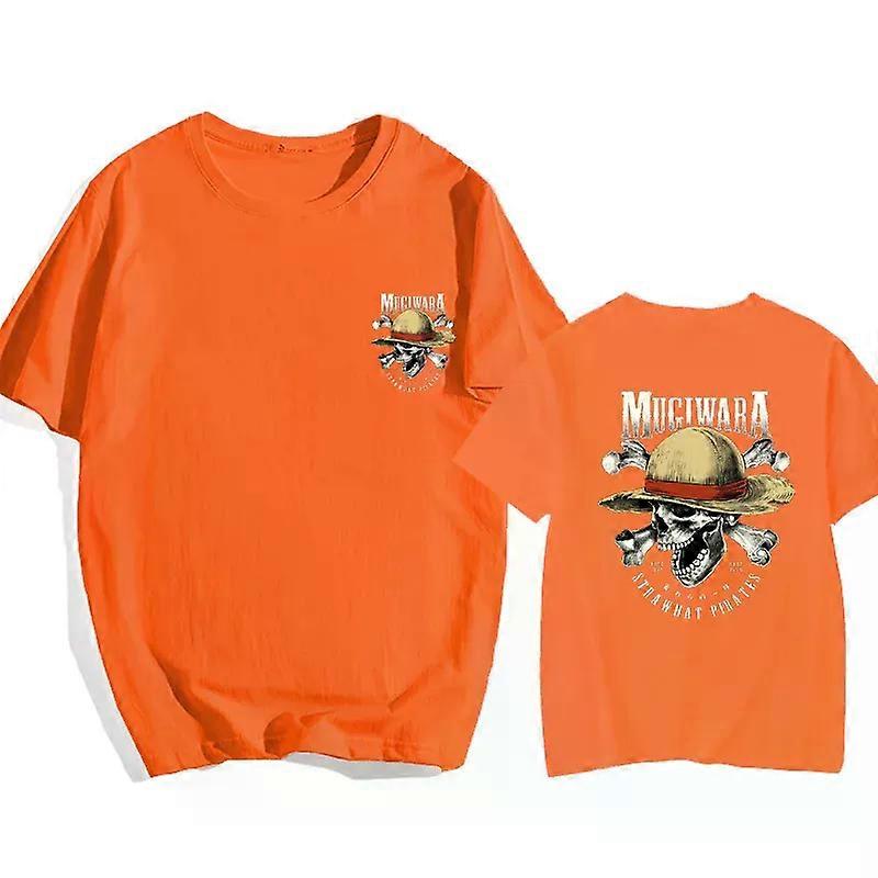 Anime Harajuku koszulka z nadrukiem nastolatek luźna koszulka uliczna gotycka koszula z krótkim rękawem z okrągłym dekoltem letnie koszulki