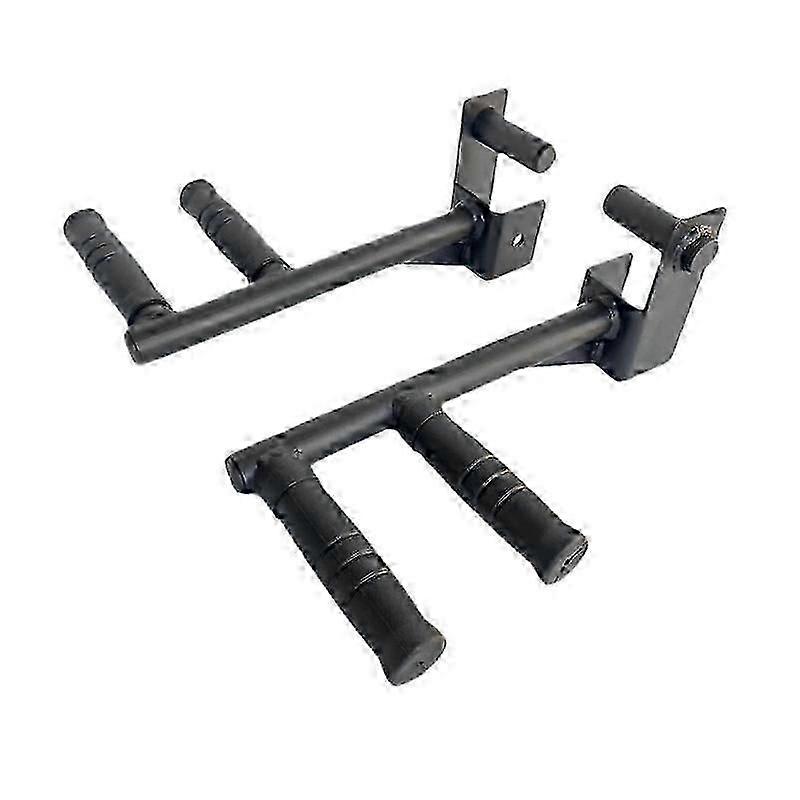 2Pcs Dip Bar Attachment Push up Grip Handles Chest Push up Triceps Training for Squat Rack Easy to Install Pull up Multi GripsP20211224636