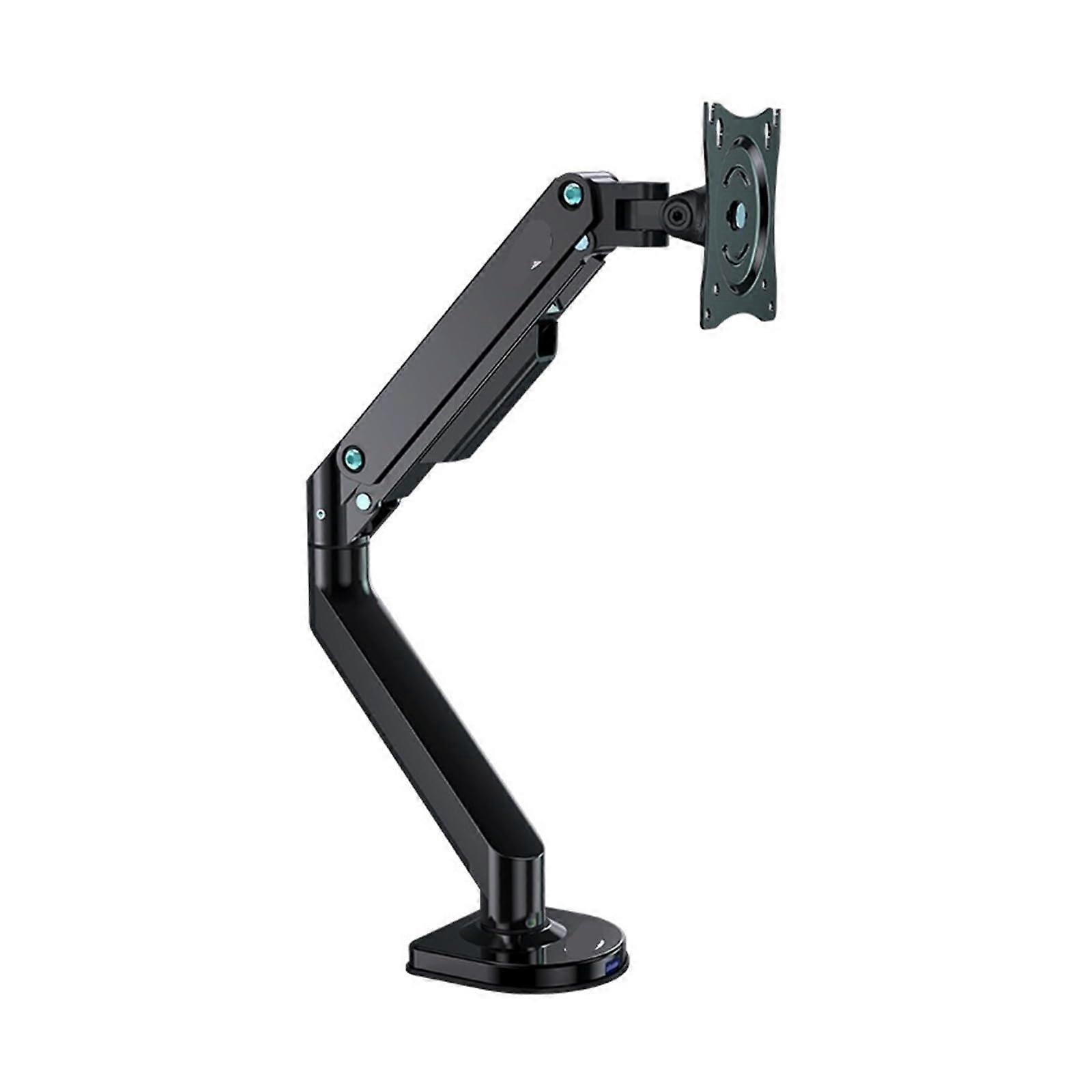 D200 2-9kg Ergonomic Double Arm Mechanical Spring 17-32 Inch Monitor Screen Desktop Stand Mount Computer Stand Clip Grommet Hole(D200)