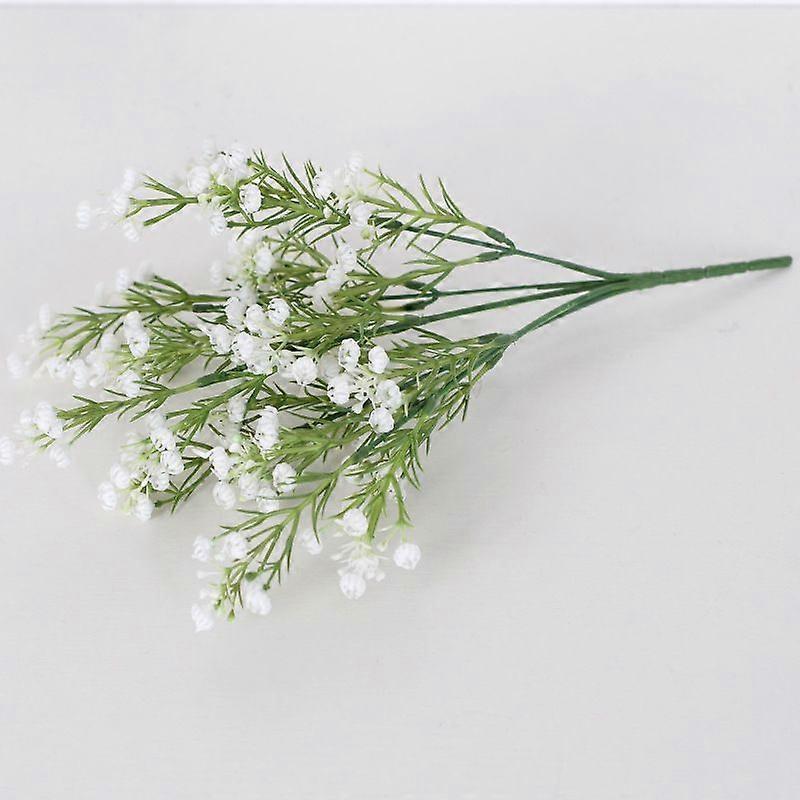 Artificial flowers and bouquets Simulation flower white decorative flower 3pcs