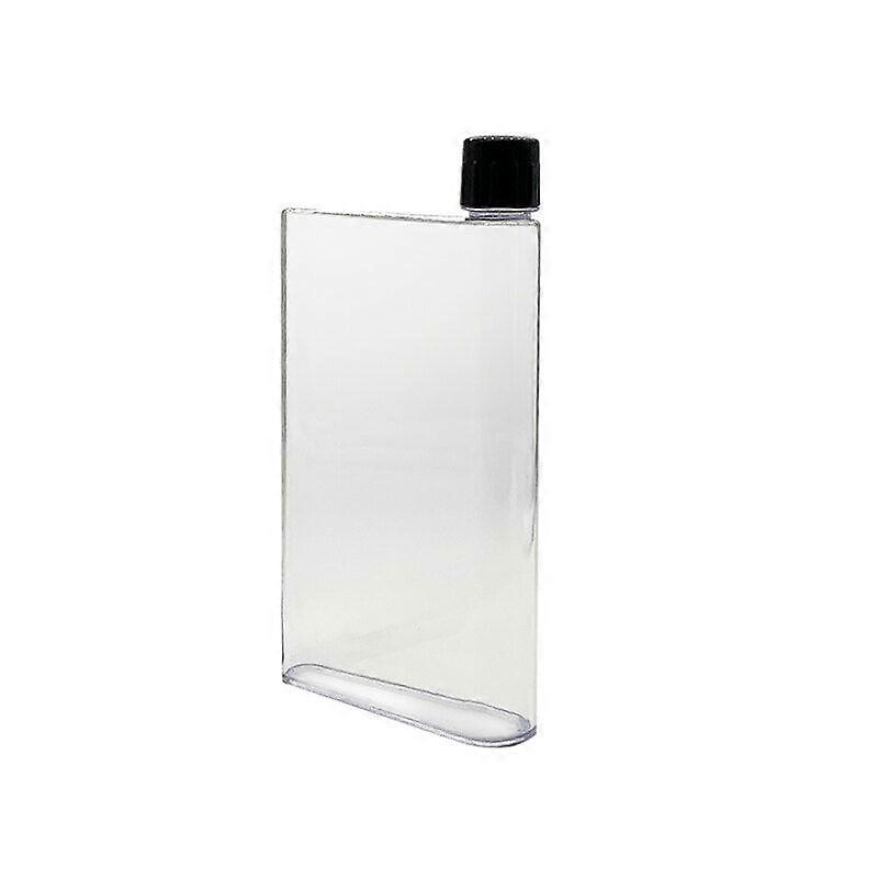 2023 New 30% discount A5 Notebook Cup Bottle Flat Water Bottle Bpa Free Clear Portable Drink Kettle