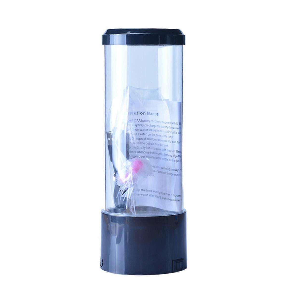 LED Jellyfish Night Light USB Powered Colorful Lighting Modes