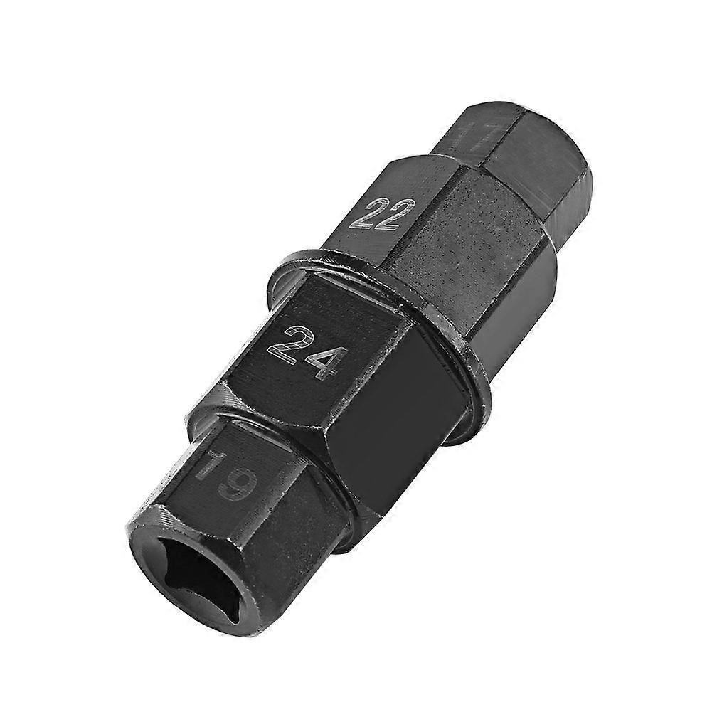 Axle Removal Tool, 1Pc Motorcycle Front Wheel Axle Hex Spindle Driver Removal Tool 17 19 22 24mm