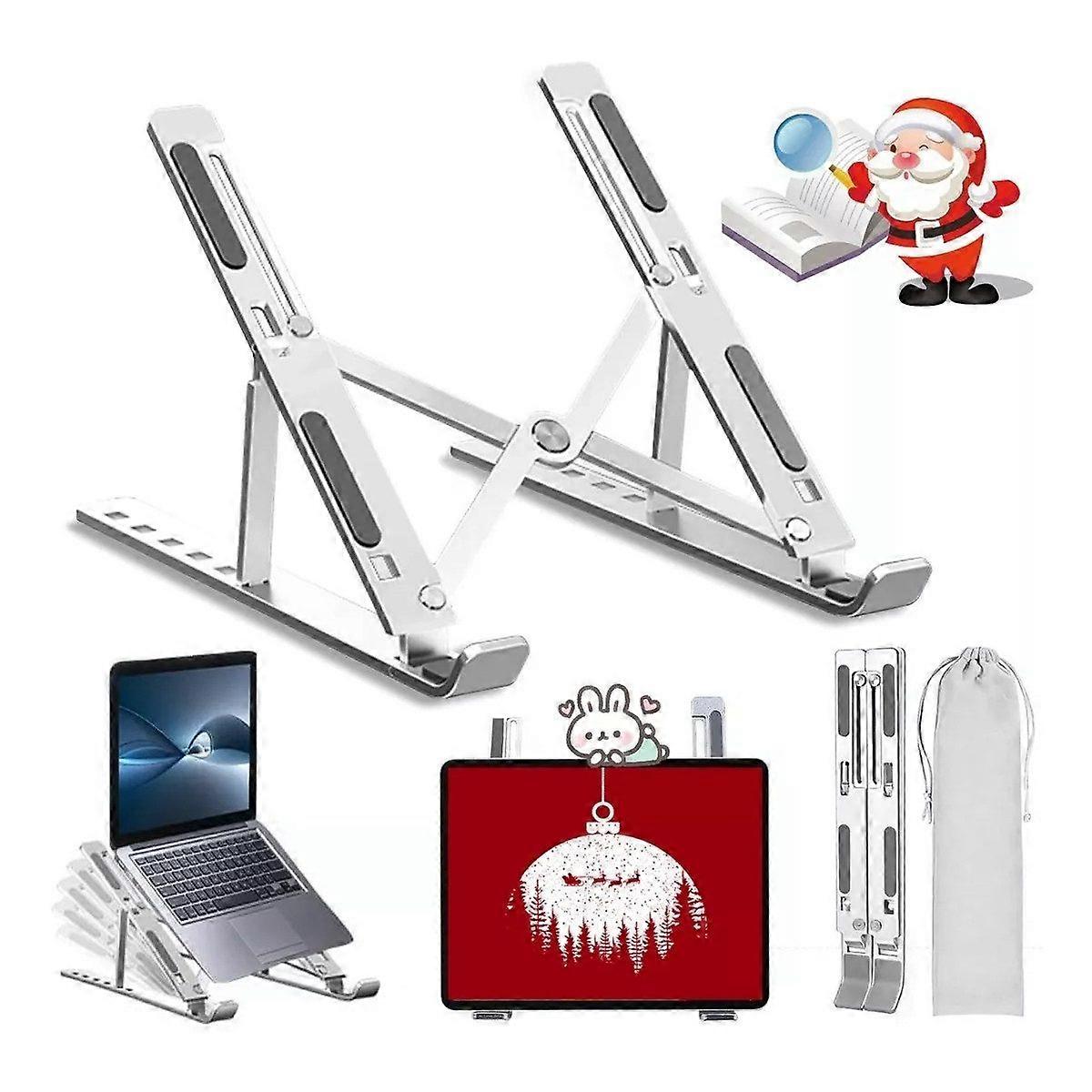 Laptop table Foldable laptop stand 6 angle tablet stand holder ergonomic portable design