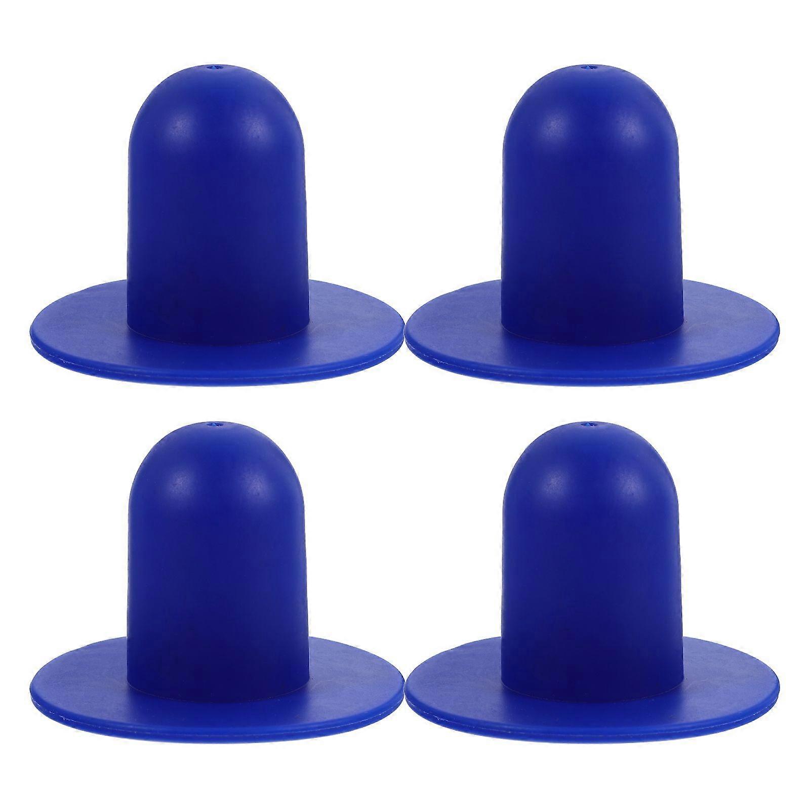 4pcs Plastic Pool Plugs Pool Return Line Plugs Pool Plugs for Inground Pools Above Ground Pool Compatible for Intex Pool