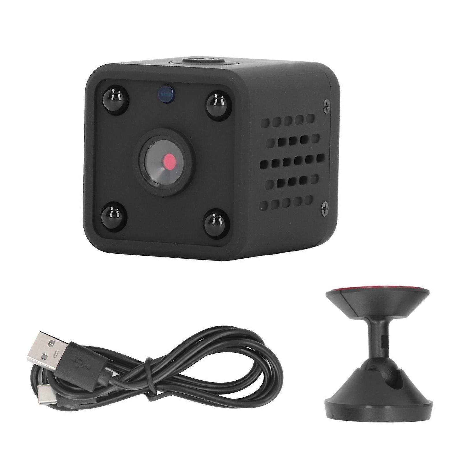 Mini Wireless Security Camera 1920x1080P 120 Degree Wide Angle WiFi Motion Detection Night Vision Small Camera