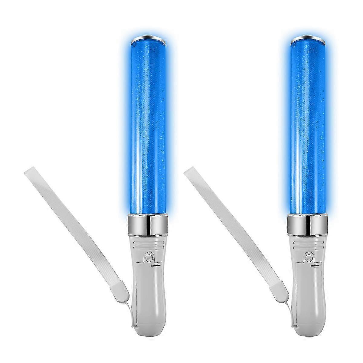 2 Pcs LED Light Sticks with 15 Colors for Concert Props