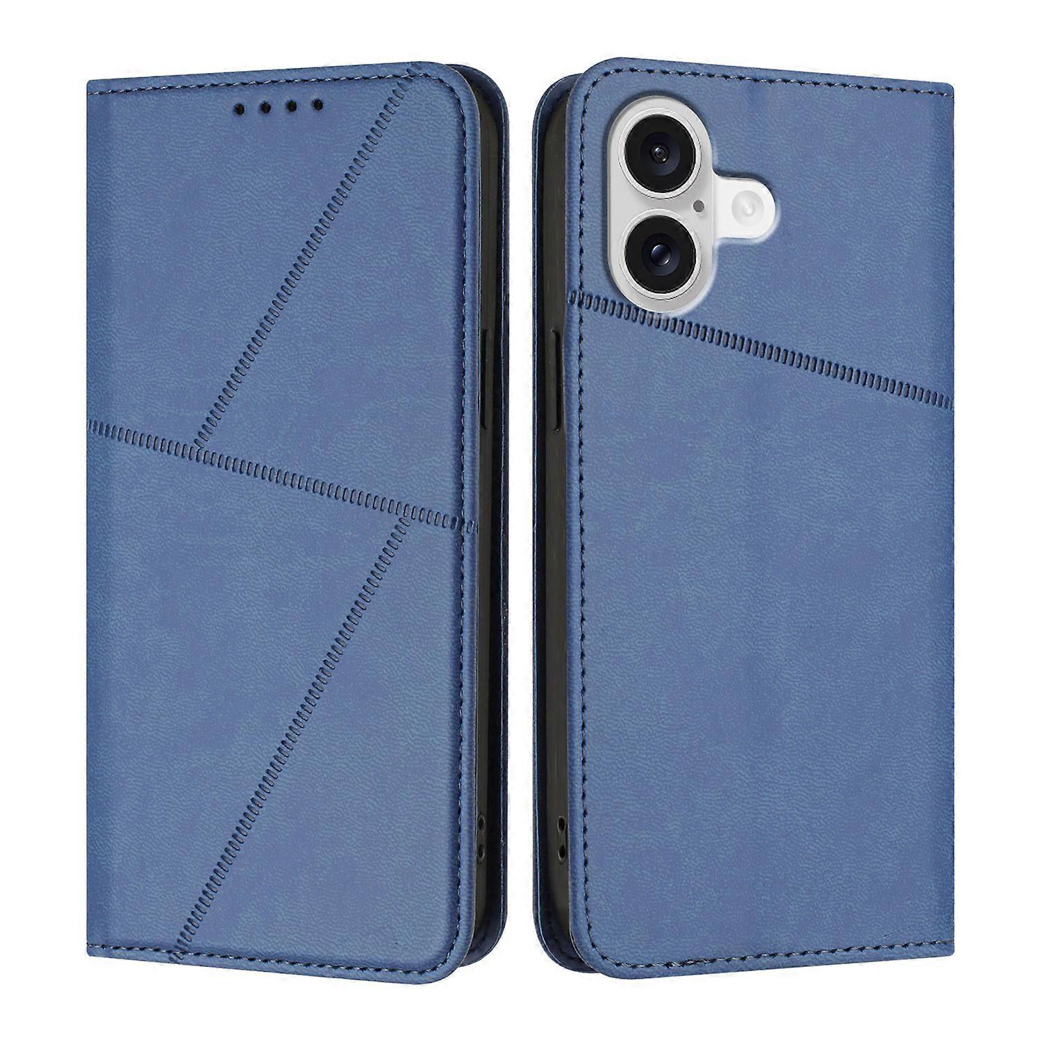 Compatible For iPhone 17 Wallet Case Magnetic Closure Leather Flip Phone Cover with Stand