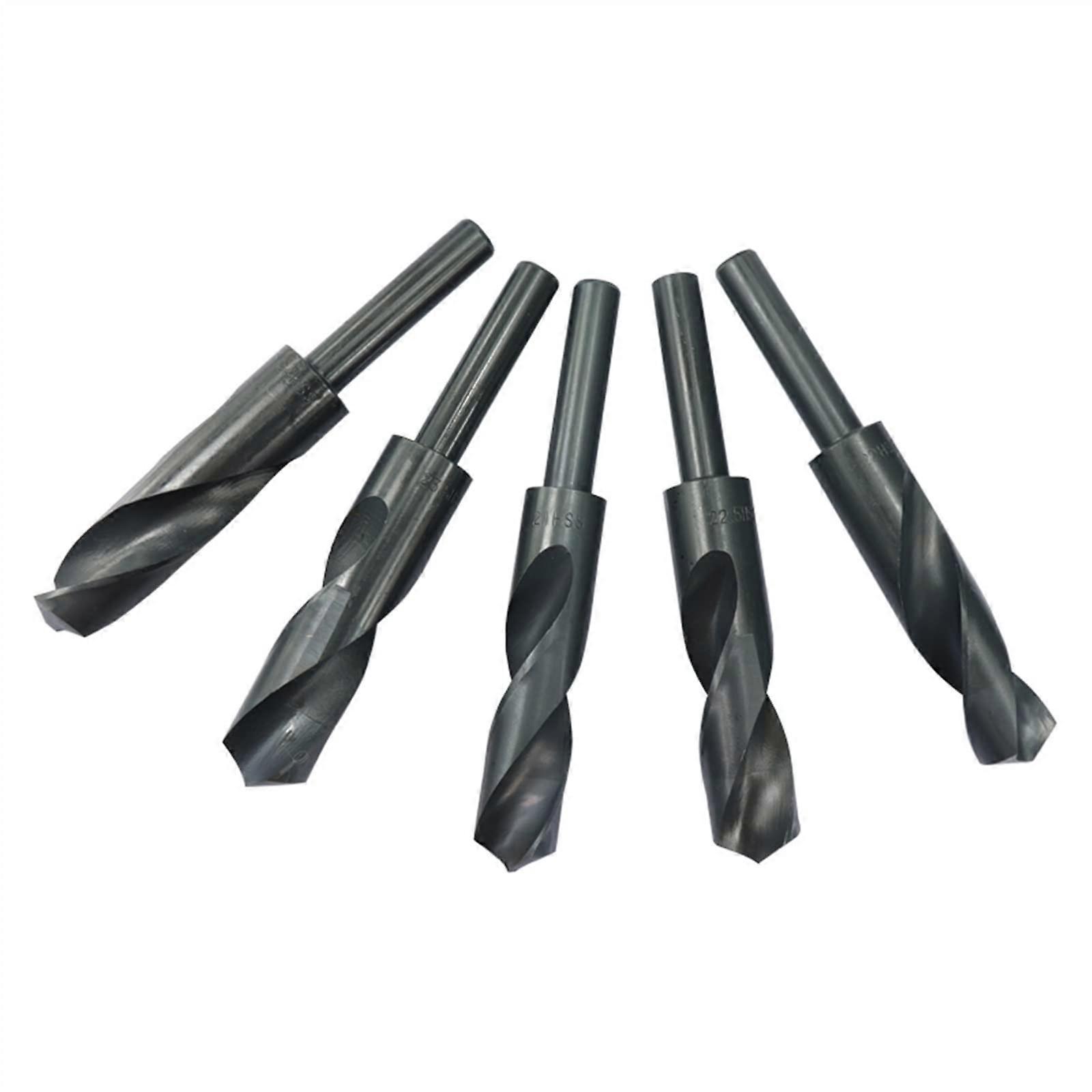 Twist Drill Bit Reduced Shank Nitride Coated Metal Hole Drilling Cutter Drill Bit 1Pcs (Size : 17mm)