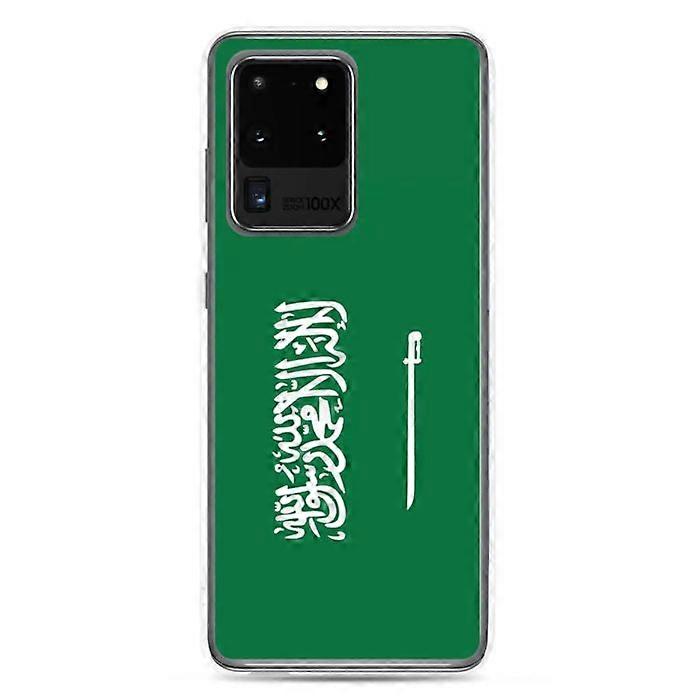 Phone Case – Flag of Saudi Arabia – Compatible with Samsung Galaxy S20 – Soft Case – Durable and Shockproof – Pixelforma