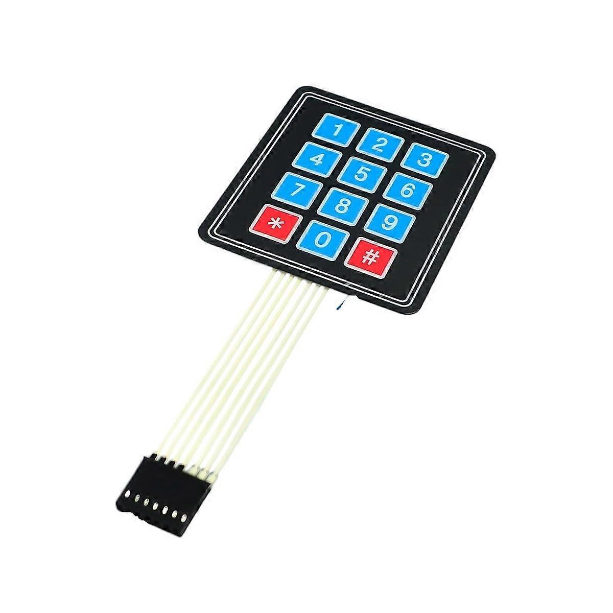 4X4 Extra Large Matrix Keyboard MCU Expansion Keypad 4x4/1x4/3x4/4x5 Membrane for Precision Electronics 2025
