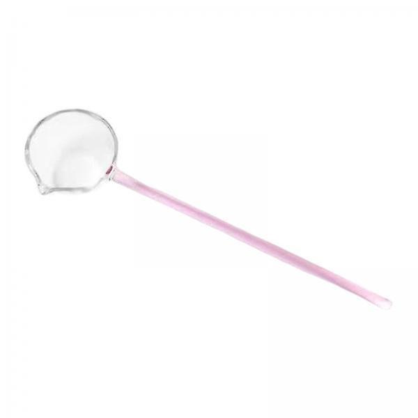 2x Premium Glass Ladle with Extended Handle for Culinary Creations