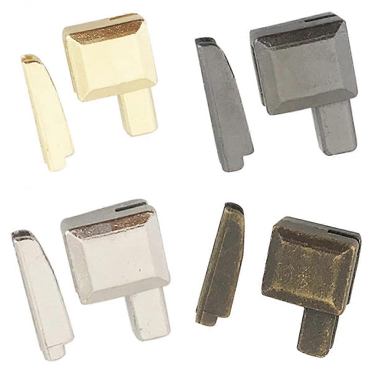 shamjina 80Sets #5 Metal Zipper Latch Slider Retainer Insertion Pin Zipper