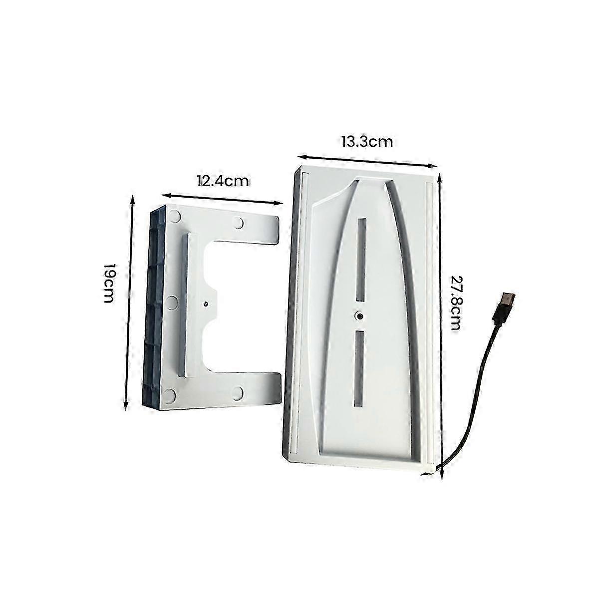 For Cooling Fans Heater Host Cooling Fan RGB Dustproof Gaming Host for Game Accessories