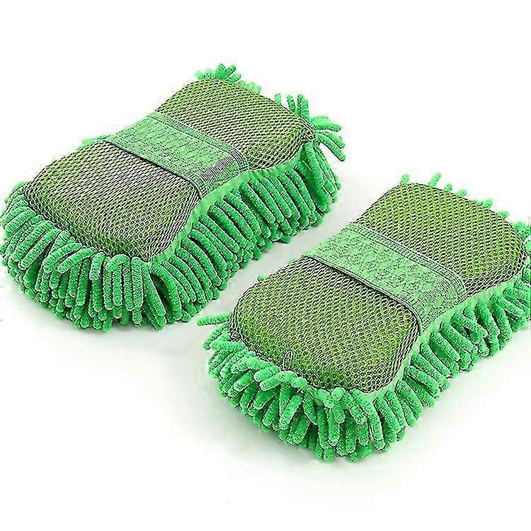 Coral Sponge Car Wash Sponge 2er-Pack Grüne Auto-Detaillierungsbürste