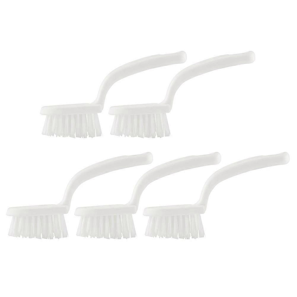 5pcs Handheld Cleaning Brush Set Slot Design for Deep Cleaning Grooves, Window Gaps & Countertops Space Saving for Narrow Areas & Stubborn Stains
