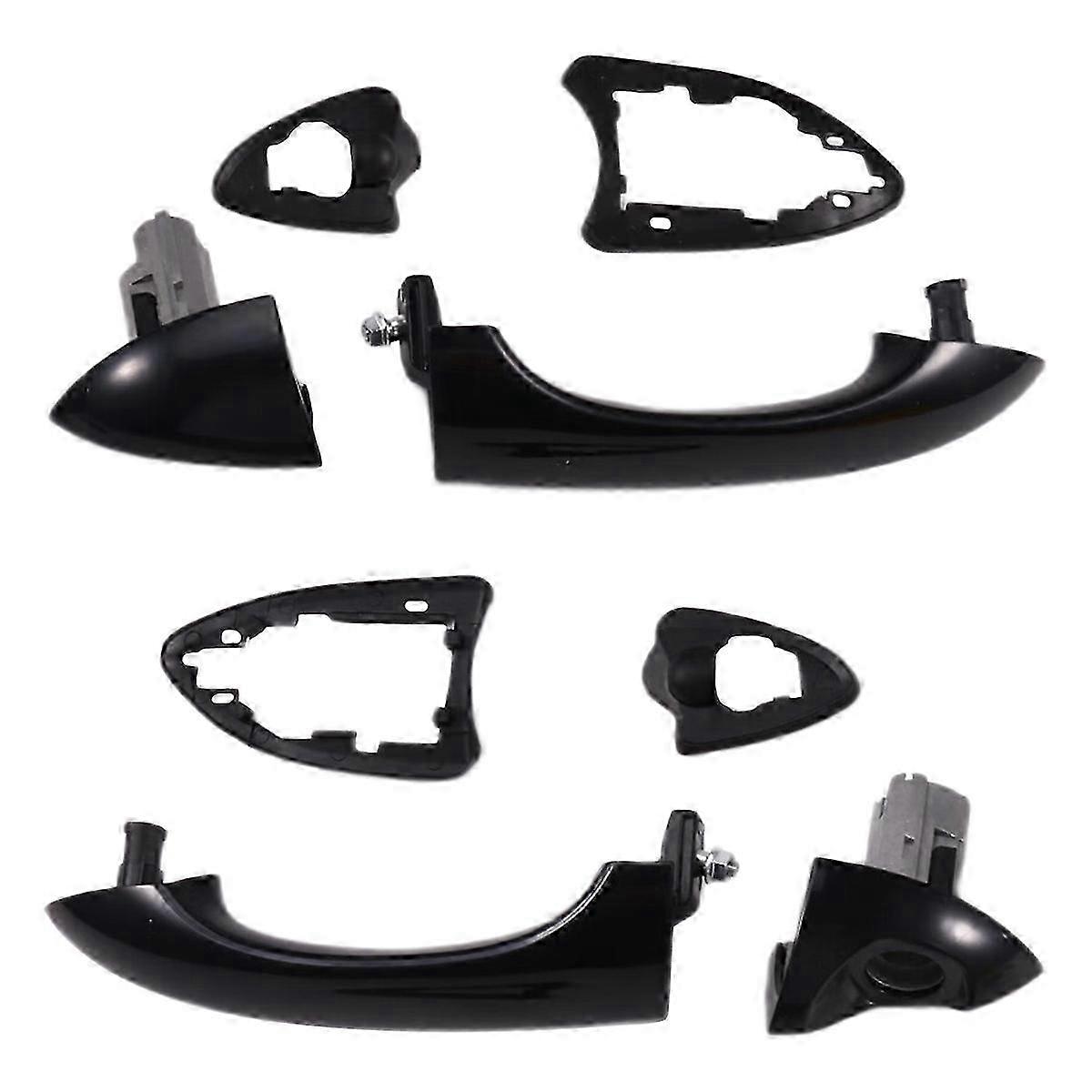 Front Left+Right Exterior Door Handle for BMW X5 E53 2000-2006 Outer Door Handle hwy